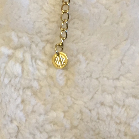 House of Harlow grey station gold necklace - Picture 2 of 5